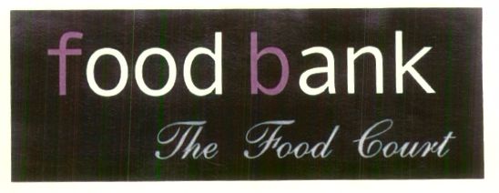 Food Bank The Food Court ( Label) Device mark 1444509 Trademark