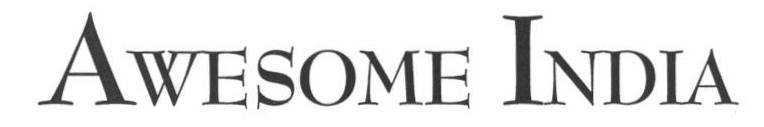 Awesome India (label) Device mark 1662622 Trademark