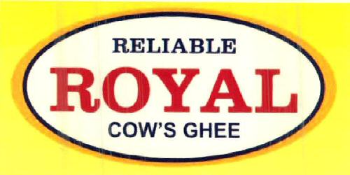Reliable Royal Cow's Ghee Device mark 2519175 Trademark