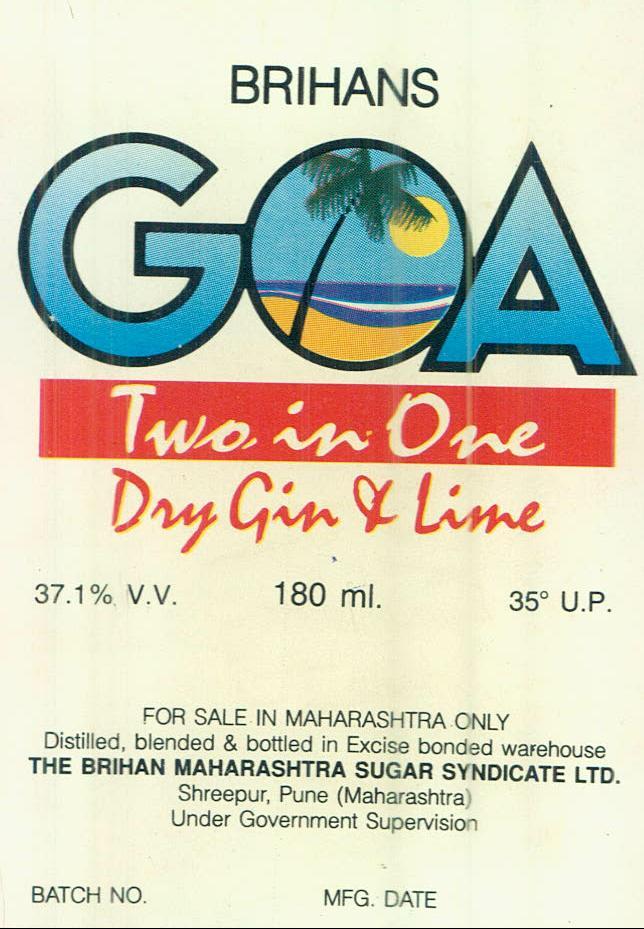 Brihans Goa Device mark 628446 Trademark