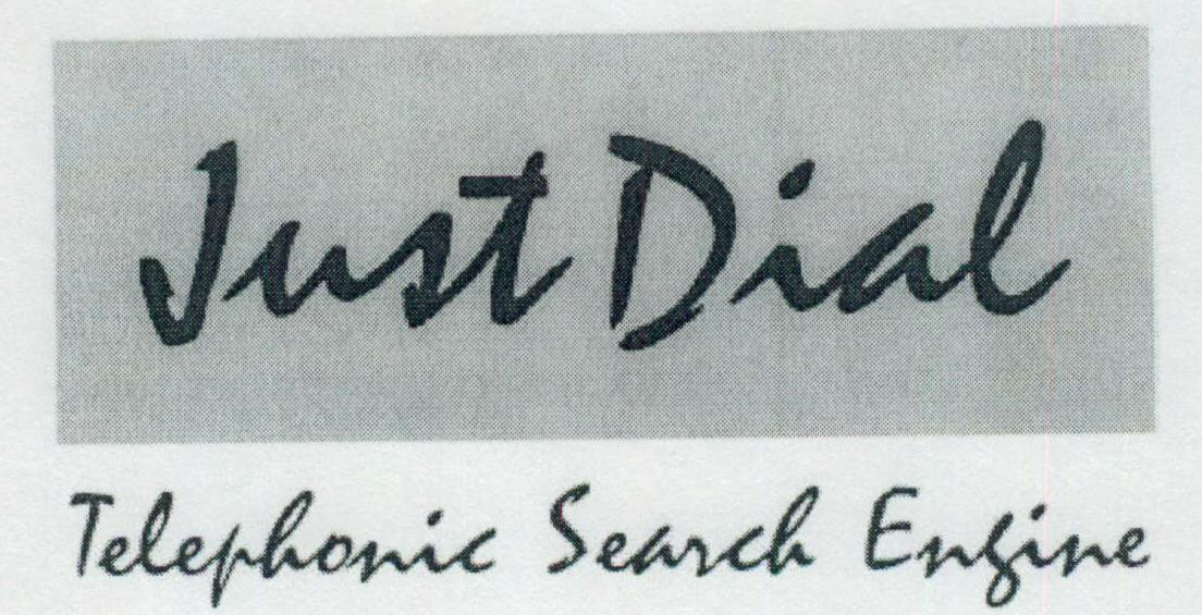 Just Dial Telephonic Search Engine (label) Device mark 1454693 Trademark