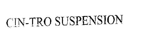 Cin-tro Suspension Device mark 1805919 Trademark