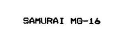 Samurai Mg-16 Device mark 718730 Trademark