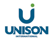 U Unison International (logo) Device mark 2648112 Trademark