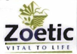 Zoetic Vital To Life Device mark 1057349 Trademark