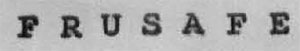 Frusafe Device mark 569446 Trademark