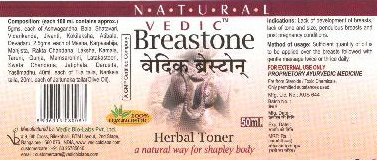 Natural Vedic Breastone Device mark 1911374 Trademark