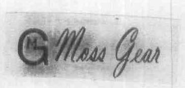 Moss Gear Device mark 1520688 Trademark