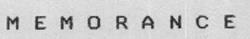 Memorance. Device mark 879760 Trademark
