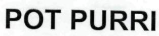 Pot Purri Device mark 2348211 Trademark