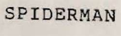 Spiderman Device mark 811318 Trademark