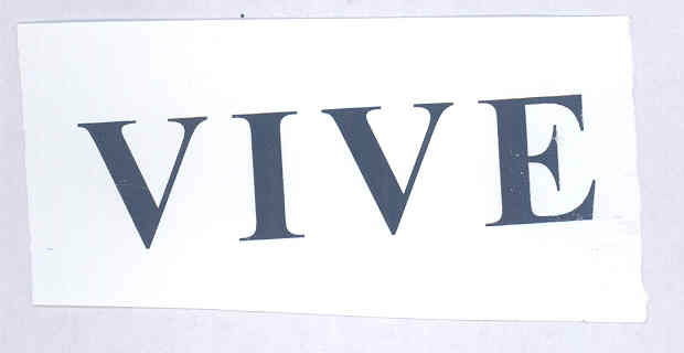 Vive Device mark 1672631 Trademark