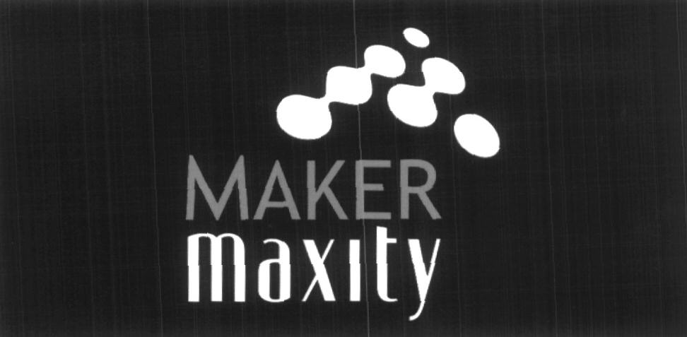 Maker Maxity (label) Device mark 1613850 Trademark
