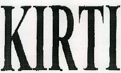 Kirti Device mark 1368790 Trademark
