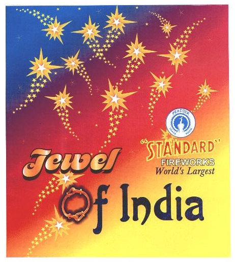 Jewel Of India Standard Device mark 1628994 Trademark