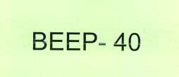 Beep-40 Device mark 2160941 Trademark