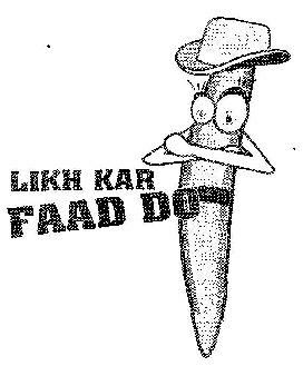 Likh Kar Faad Do Device mark 1932351 Trademark