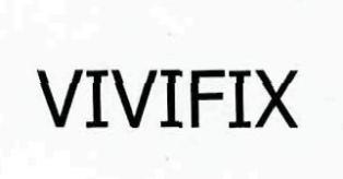 Vivifix Device mark 2574682 Trademark