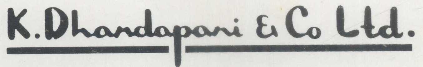 K.dhandapani & Co. Ltd. Device mark 889437 Trademark