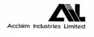 Acclaim Industries Limited (with Logo) Device mark 2147143 Trademark