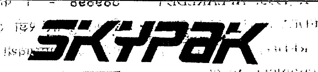 Skypak Device mark 579829 Trademark