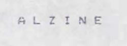 Alzine Device mark 720944 Trademark