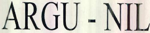 Argu-nil Device mark 2553949 Trademark