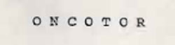 Oncotor Device mark 698466 Trademark