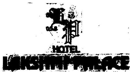 Lakshmi Palace. Device mark 1540629 Trademark
