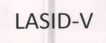 Lasid-v Device mark 2270872 Trademark