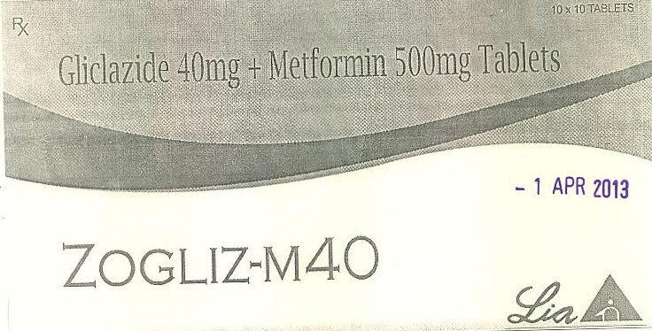 Zogliz-m40 Lia Device mark 2504388 Trademark
