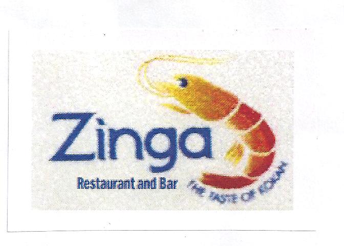 Zinga Restaurant And Bar Device mark 2763489 Trademark