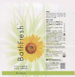 Bath Fresh Device mark 1573726 Trademark