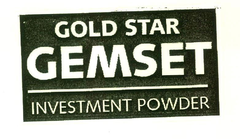 Gold Star Gemset Investment Powder Device mark 2804484 Trademark
