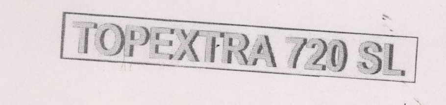 Topextra 720 Sl Device mark 1550689 Trademark