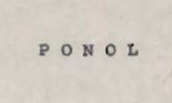 P O N O L Device mark 963150 Trademark