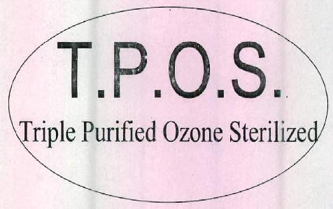 T.p.o.s. Triple Purified Ozone Sterilized Device mark 2606141 Trademark