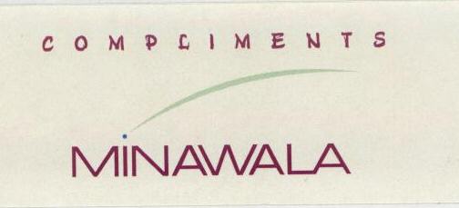 Minawala (label) Device mark 1539728 Trademark