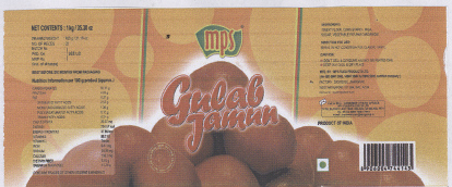 Mps Gulab Jaman (device) Device mark 2186016 Trademark