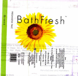 Bath Fresh (device) Device mark 1546373 Trademark