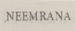 Neemrana Device mark 800418 Trademark