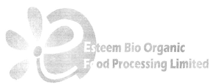 Esteem Bio Organic Food Processing Limited (device) Device mark 2417241 Trademark