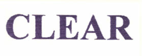 Clear Device mark 1311680 Trademark