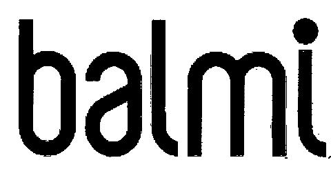 Balmi (device) Device mark 2291779 Trademark