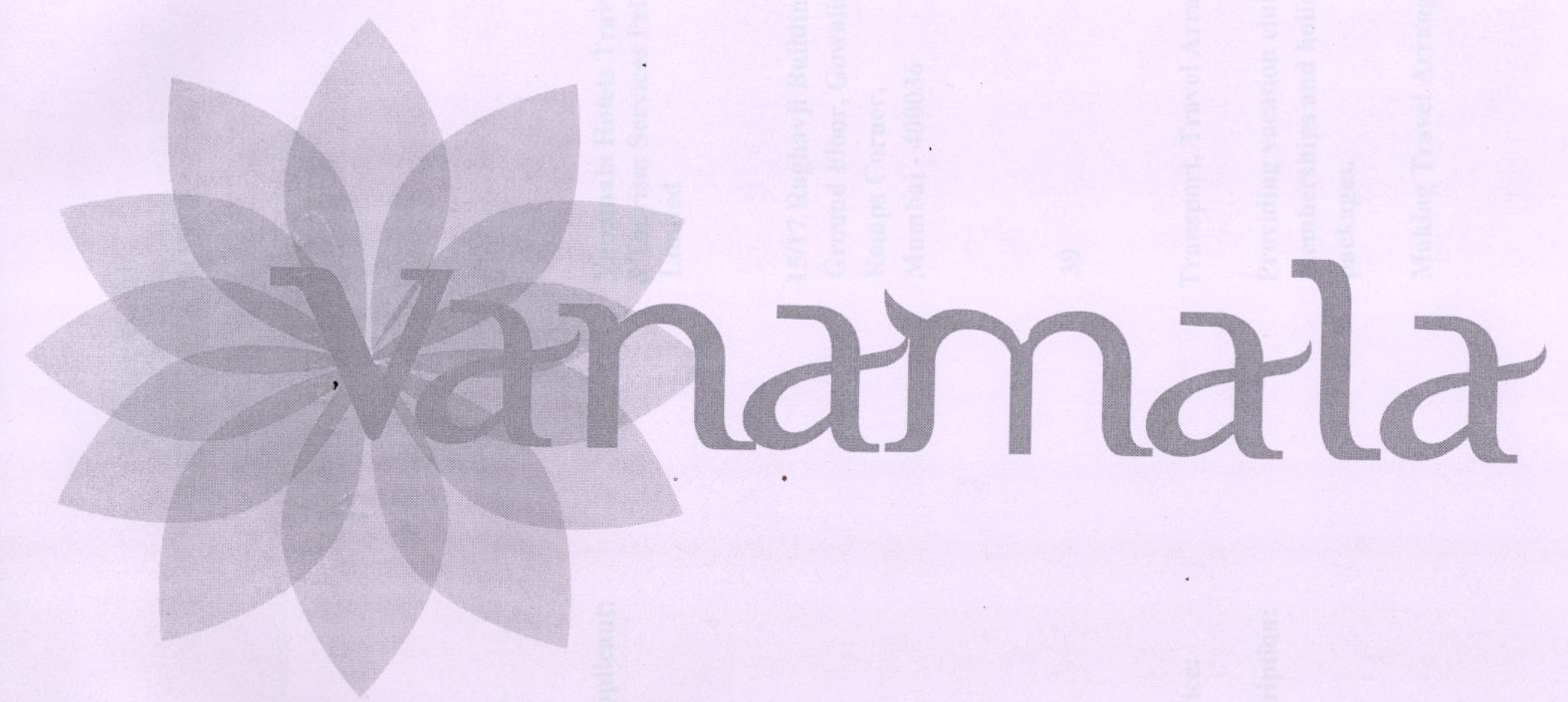 Vanamala Device mark 1893990 Trademark