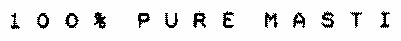 100% P U R E M A S T I Device mark 968941 Trademark