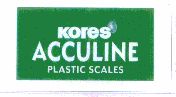 Kores Acculine (label) Device mark 1490605 Trademark