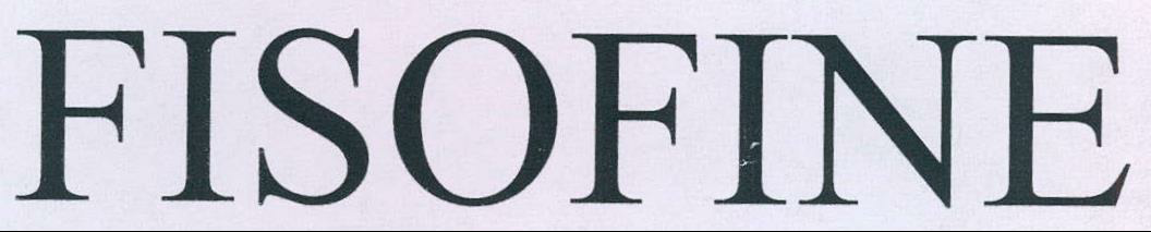 Fisofine Device mark 2160756 Trademark