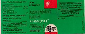 Spasmovet Device mark 1061322 Trademark