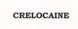 Crelocaine Device mark 2576024 Trademark